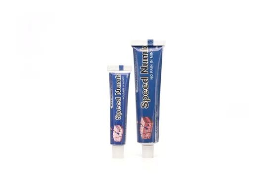Cslab 75% Lido-Caine Cream Tattoo Skin Numb Cream for Semi-Permanent Makeup Painless Lip Tattoo Fast Acting Tattoo Numbing Cream