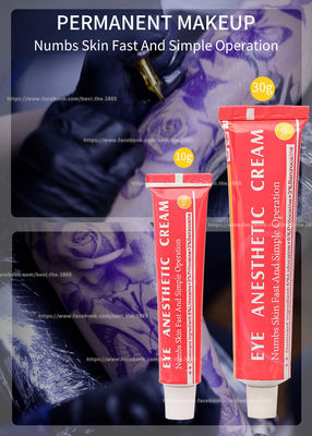 Цаца цвета сливк Lidocaine макияжа сливк 30g розового белого глаза онемелая наркозная постоянная сильно эффективная анти-