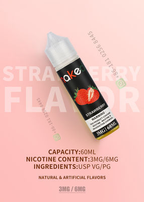 Жидкость 60ml Vaping E-сигареты вкуса клубники E-сока E-жидкости высококачественная чистая и безопасная