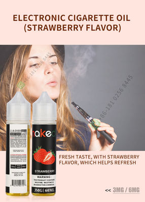60ml испаряют сок e жидкостный для вкуса клубники сока электрической сигареты испаряя куря