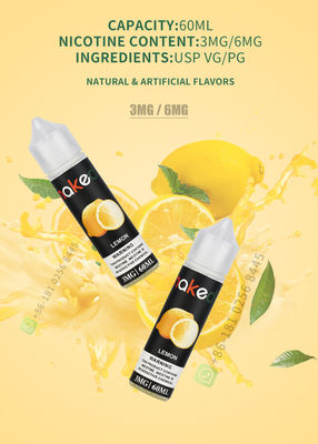 изготовление на заказ вкуса лимона Vaping сигареты 30pg 30ml e жидкостное