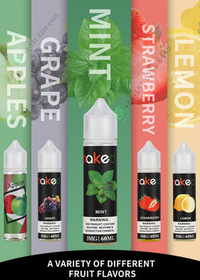 Чеканьте очищенность 99,9% сока Vaping вкуса жидкостную для сигареты e