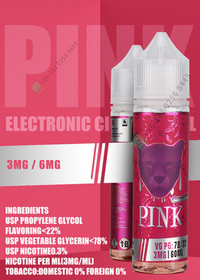 30 мл 60 мл Vape Juice Nic Salt Сила никотина 3 мг 6 мг