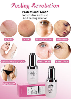 Эксфолирующая сыворотка для кожи 15% Peeling Solution Профессиональная сыворотка для эпиляции кожи