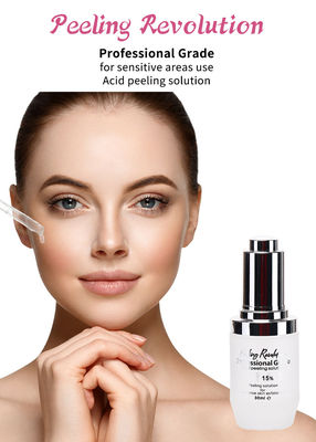 Эксфолирующая сыворотка для кожи 15% Peeling Solution Профессиональная сыворотка для эпиляции кожи