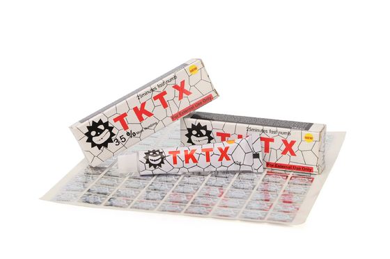 Высококачественный водорастворимый нежирный обезболивающий крем TKTX для татуировок и пирсинга