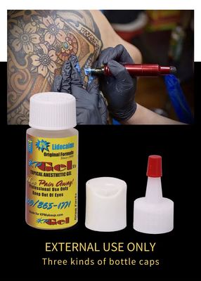Быстродействующий гель для обезболивания татуировок с 2% лидокаина и 1,5% тетракаина для максимального обезболивания