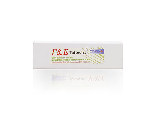 Сливк Lidocaine макияжа онемелой сливк татуировки F&E 30g постоянная для татуировки Microneedling губы брови макияжа Pemanent