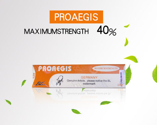 Упаковка сливк 40% татуировки 13g наркозная Proaegis онемелая подгонянная BL для Microblading
