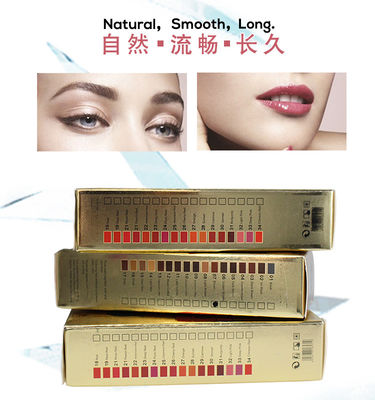 Чернила пигмента Microblading губы татуировки PMU пигмента макияжа 34 цветов постоянные