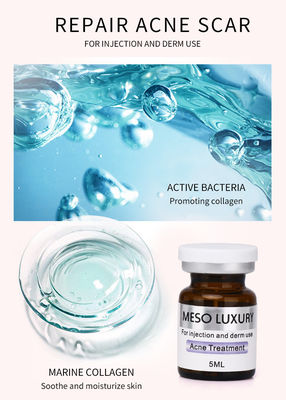 MESO LUXURY Инъекционный мезотерапевтический раствор Экзосомы Сыворотка Красные пятна Лечение кожи от акне