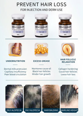 MESO Luxury Anti Hair Loss Injectable Serum Mesotherapy Solution Лечение роста волос