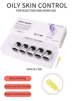 Лечение экзосомами для улучшения состояния кожи MESO Serum Мезотерапевтический раствор для жирной кожи