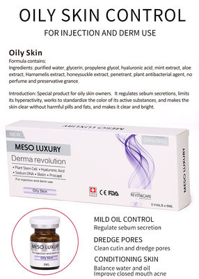 Лечение экзосомами для улучшения состояния кожи MESO Serum Мезотерапевтический раствор для жирной кожи