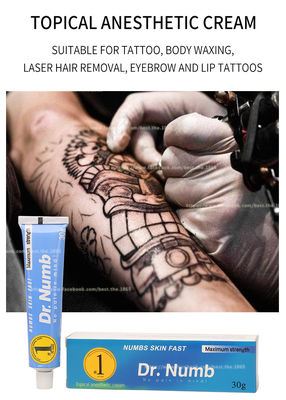 Постоянный макияж анестетический крем Dr Numb Lip Eyebrow Eyeliner Tattoo Numb Крем