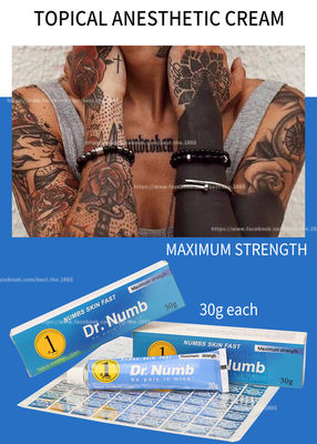 Постоянный макияж анестетический крем Dr Numb Lip Eyebrow Eyeliner Tattoo Numb Крем