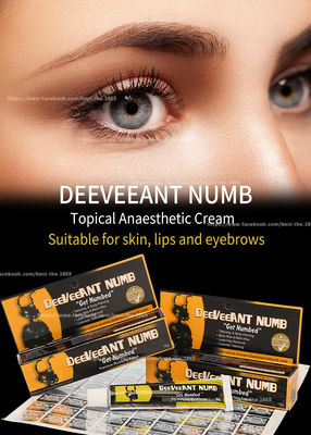 Сливк татуировки сливк Lidocaine Deeveeant облегчения боли цвет цацы 10g онемелой наркозной анти- не маслообразный белый розовый