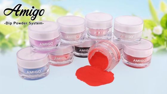 Цвета прессформы 20 системы набора порошка погружения ногтя Amigo 10g акриловые легкие