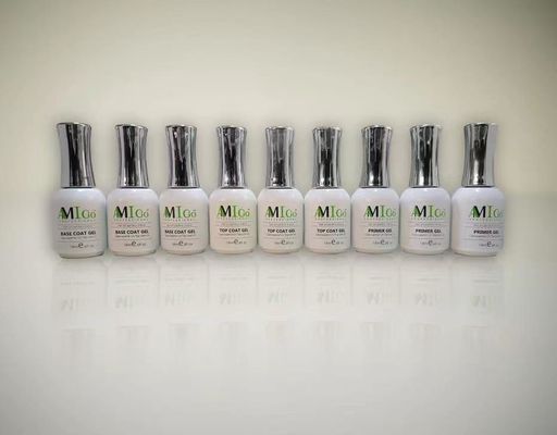 AMIGO выдерживает с маникюра геля 18ml подгоняло гель лампы СИД цвета ярлыка УЛЬТРАФИОЛЕТОВЫЙ польский