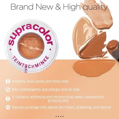 KRYOLAN SUPRACOLOR Тональный крем Германия Оригинал для лица Стойкий Водостойкий Макияж