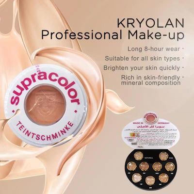 Косметики Supracolor управлением масла учреждения макияжа Kryolan OEM смотрят на порошок