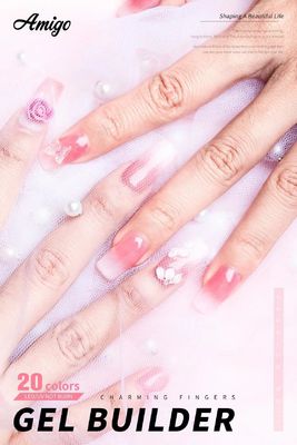 УЛЬТРАФИОЛЕТОВЫЕ цвета поливы 20 HQ геля No.5 построителя ногтя 56ml непахучие свободные трудные