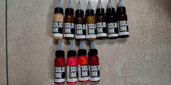 Чернила Tatttoo твердых чернил пигмента 30ML 60ML макияжа естественного цвета постоянные
