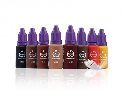 чернила 1/2 OZ постоянного макияжа Брауна пигмента 15ml Biotouch Microblading косметические
