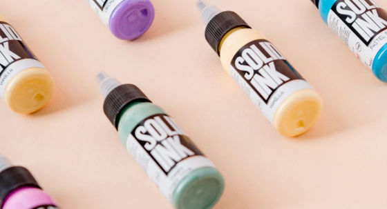 Не опасные цвета татуируют пигмент твердое 30ML 60ML чернил с глицерином