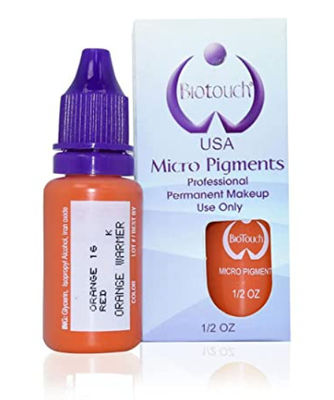 Цвета пигмента Biotouch MicrGel polishgment бровь поставок Microblading макияжа оранжевого постоянная затеняя MicrGel polishgmentation