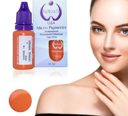 Цвета пигмента Biotouch MicrGel polishgment бровь поставок Microblading макияжа оранжевого постоянная затеняя MicrGel polishgmentation
