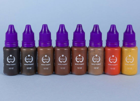 Цвета пигмента темного Брауна пигмента Biotouch бровь поставок Microblading макияжа микро- постоянная затеняя MicrGel polishgmentation