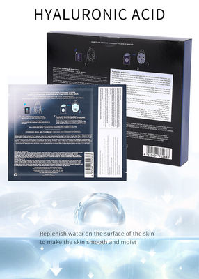 Чистая материальная Moisturizing лицевая кожа маски 7pcs Hyaluronic кисловочная плотная