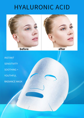 Чистая материальная Moisturizing лицевая кожа маски 7pcs Hyaluronic кисловочная плотная